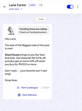 Sales & Shopping Solution